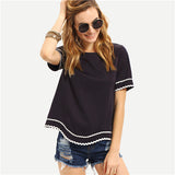 New Arrival Crew Neck Short Sleeve T-shirt